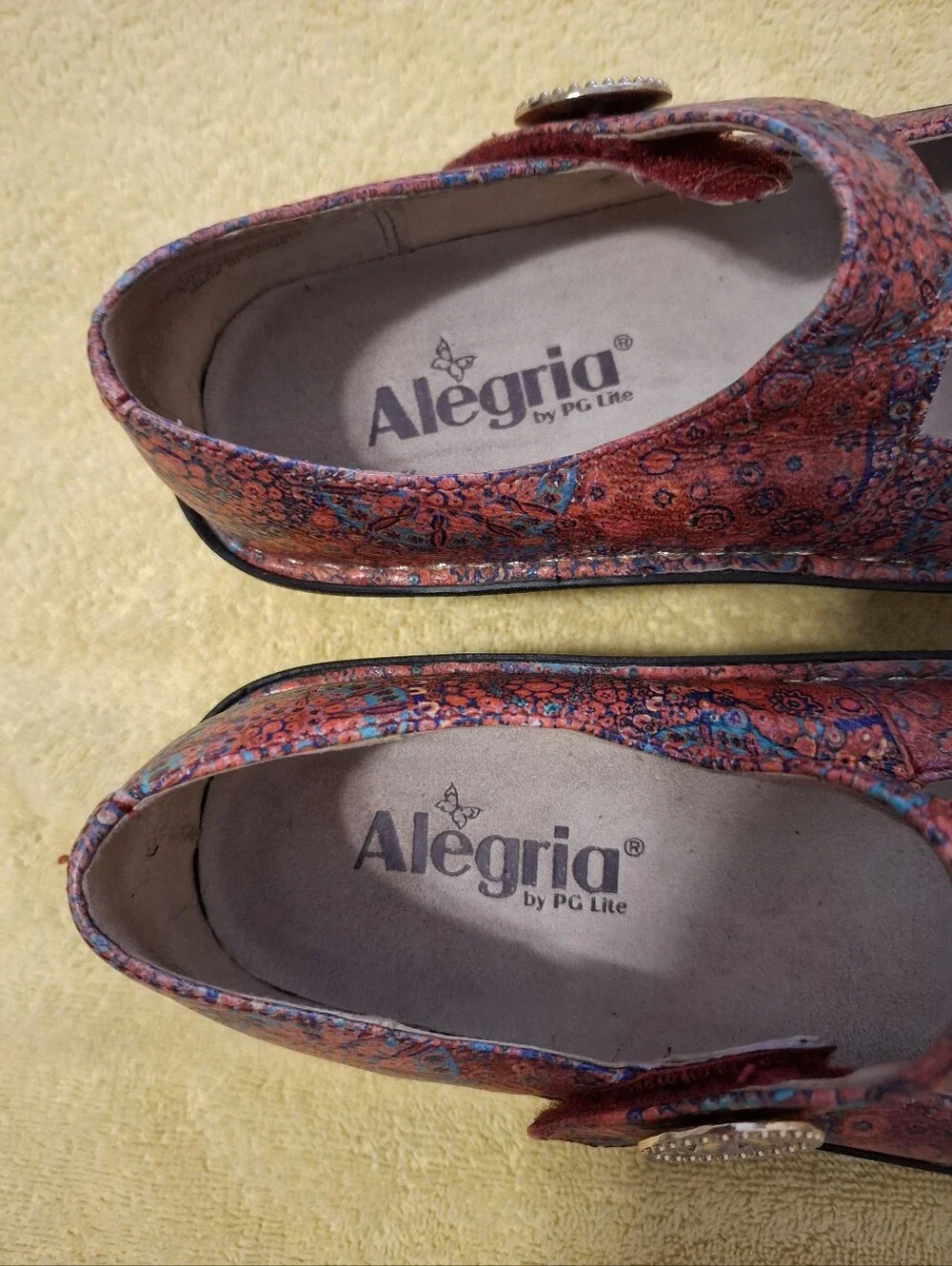 Alegria Paloma Red Bloom Size 7